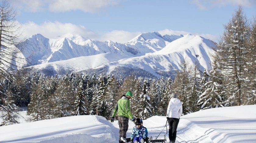Rodeln auf dem Brimi Winter Run Rodeln auf dem Brimi Winter Run