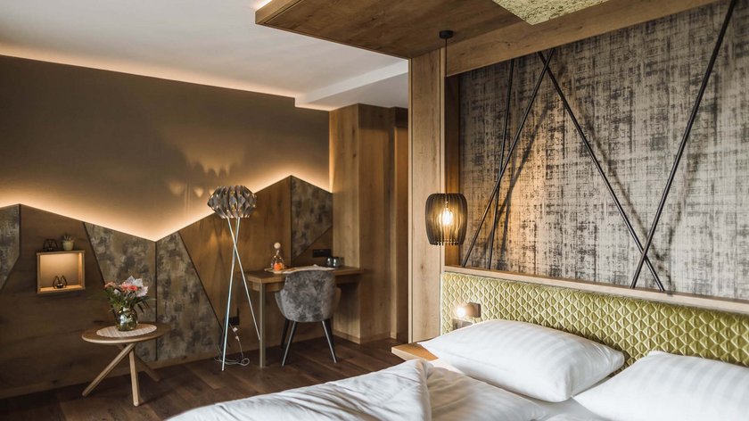 Suite accoglienti e lodge in inverno Suite accoglienti e lodge in inverno