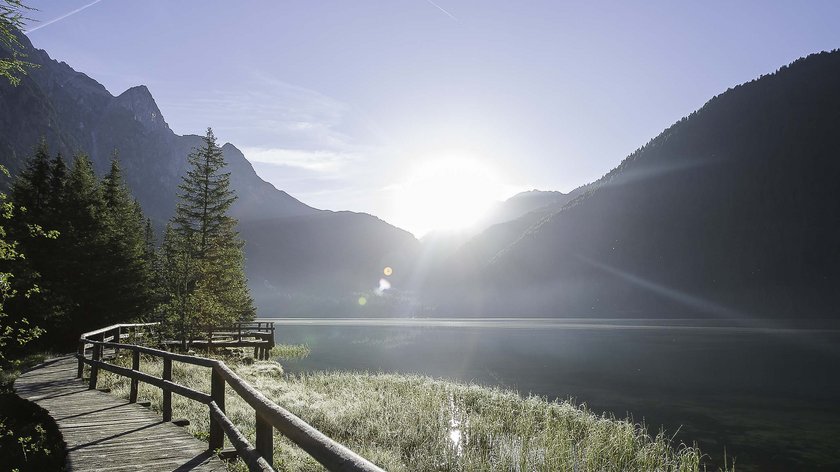 Spazierweg Antholzer See Spazierweg Antholzer See