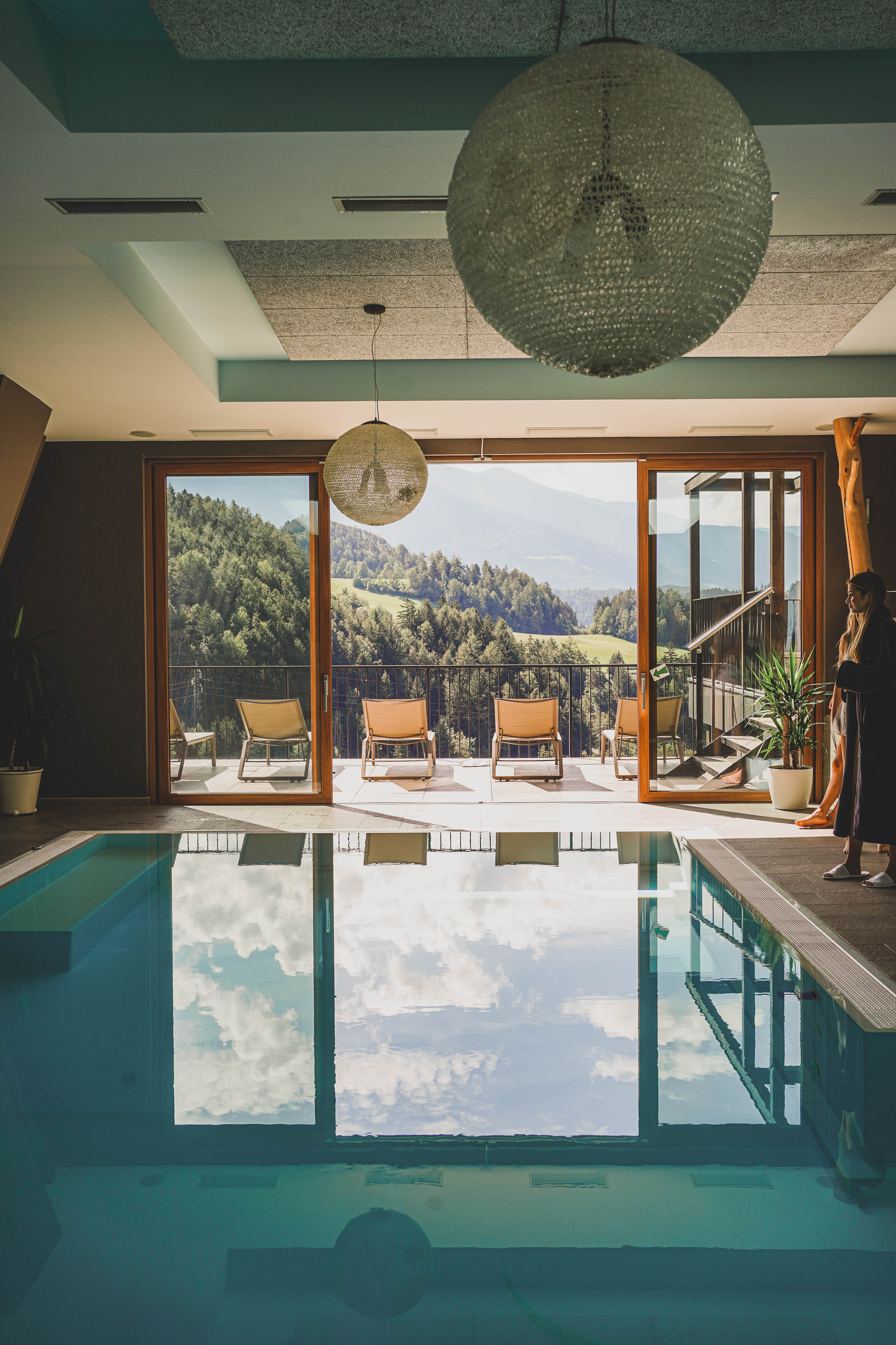 Sauna at our wellness hotel in Val Pusteria/Pustertal